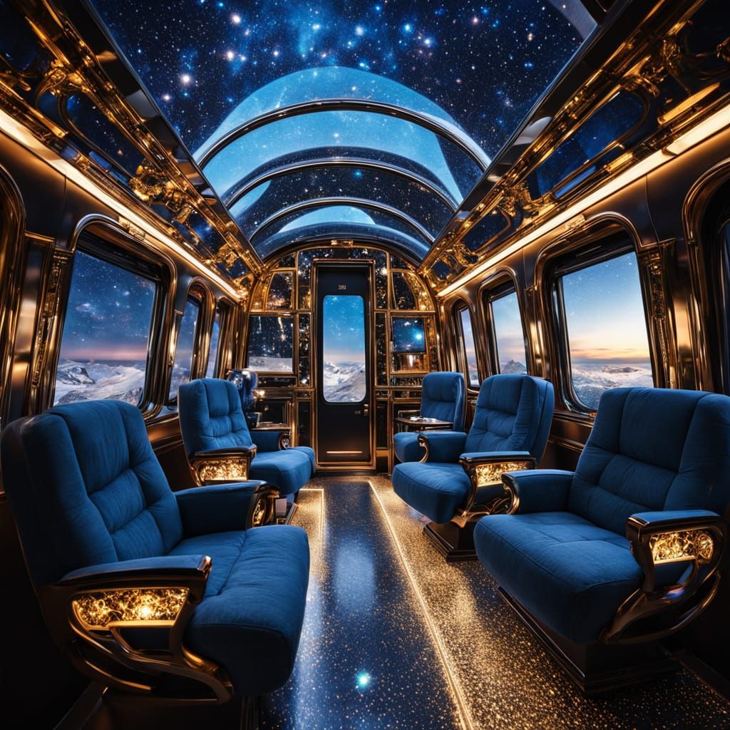 In the Crystal Glitter Express