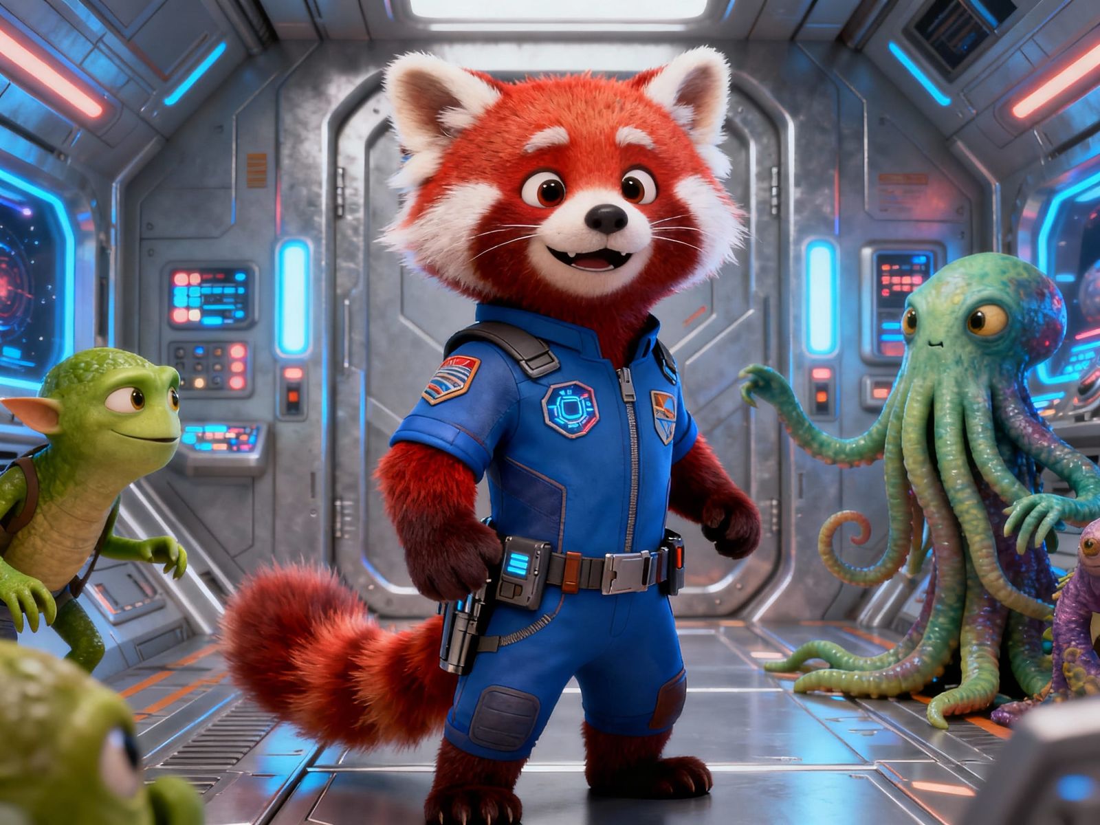 Red Panda Space Patrol  2