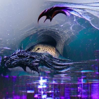 Leviathan Rising from the Deep