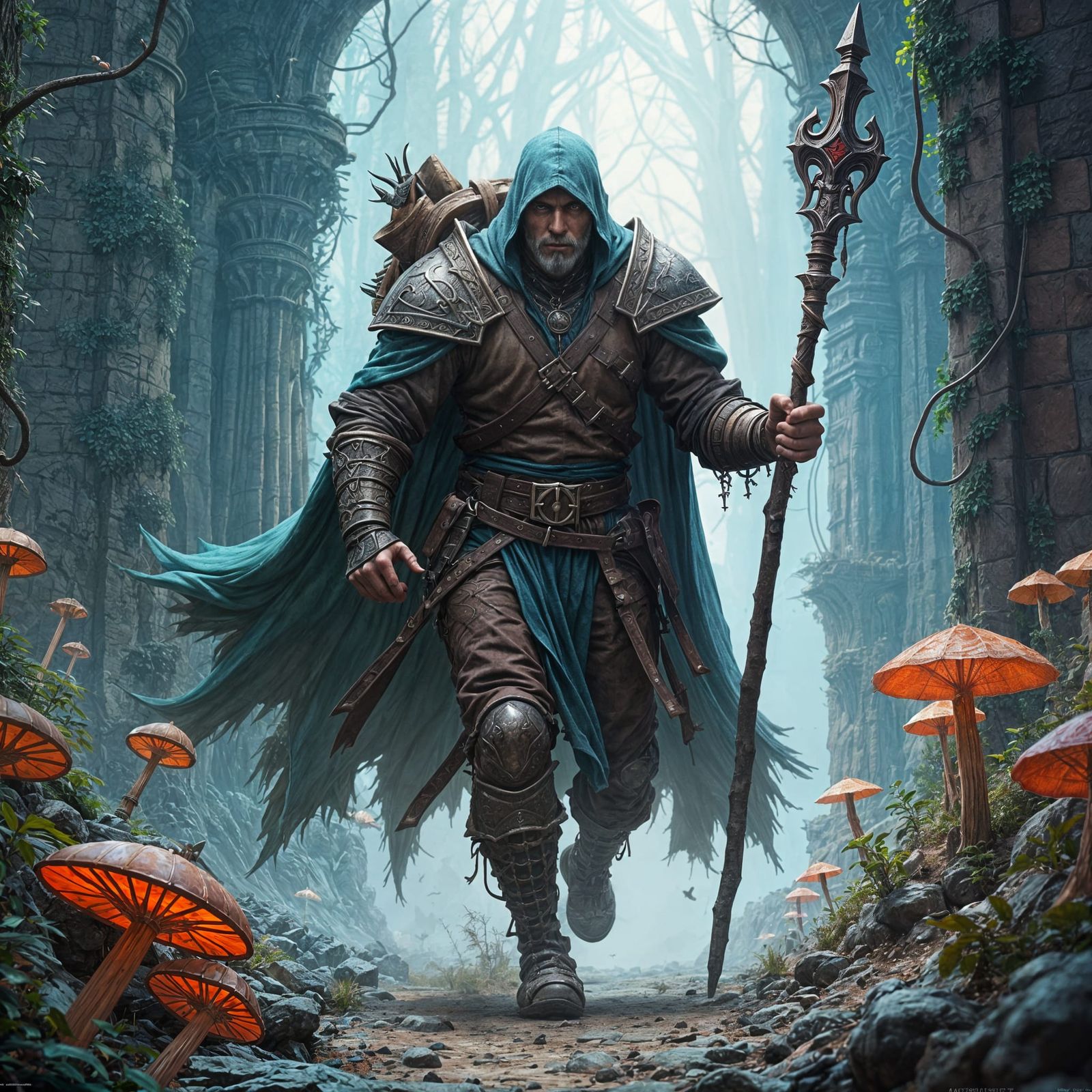 He was a battle mage born in battle