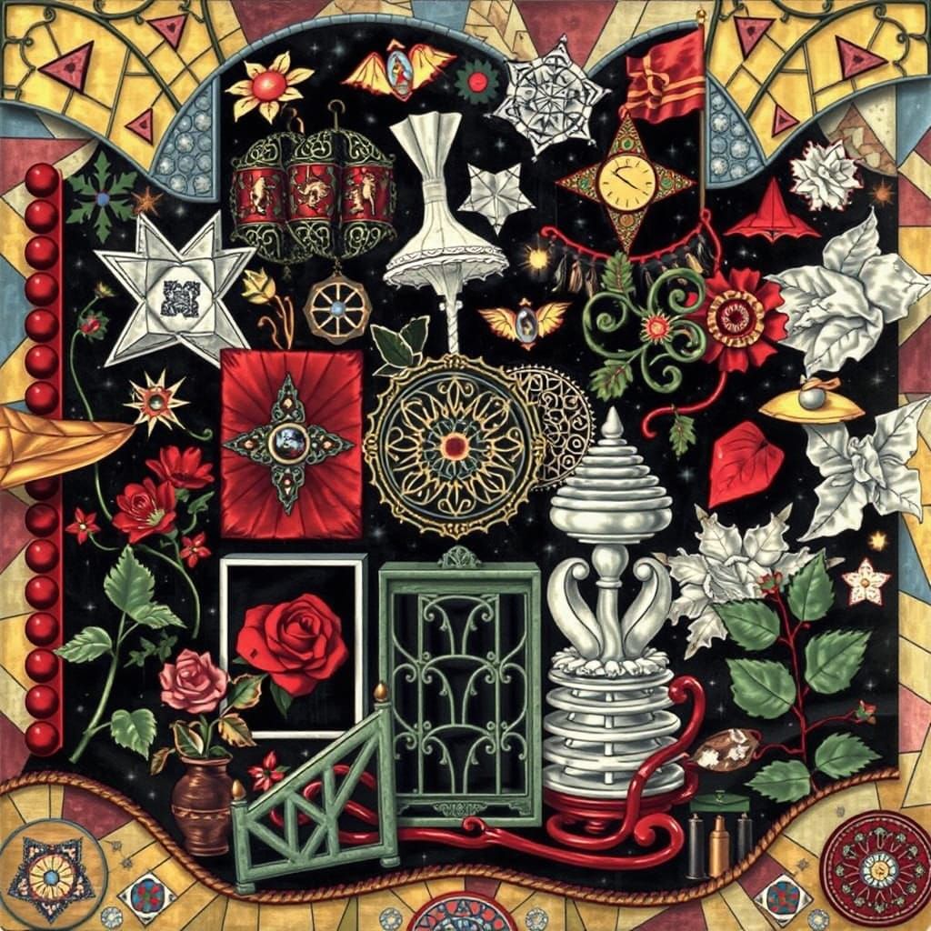 Spectacular Hyperrealism: A Symphony of Patterns and Asymmet...