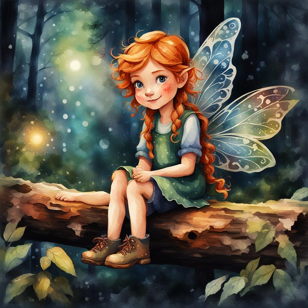 kleine, süße Waldfee