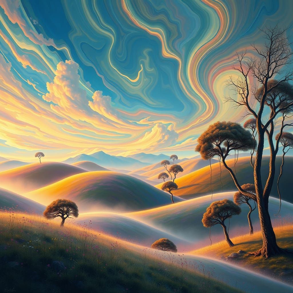 Surreal Landscapes of Twisted Reality