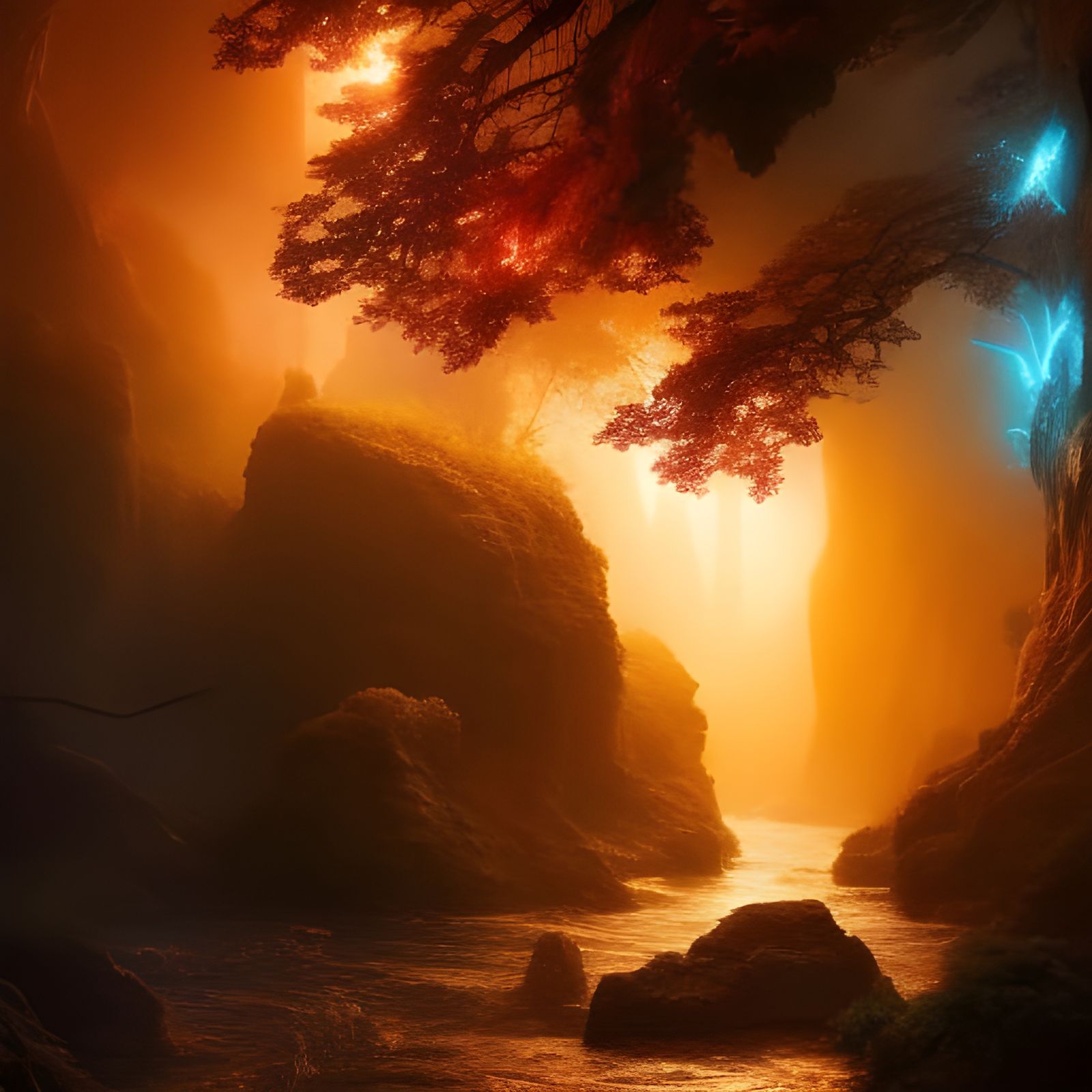 Enchanted Rainforest Birds in Hyperrealistic Detail