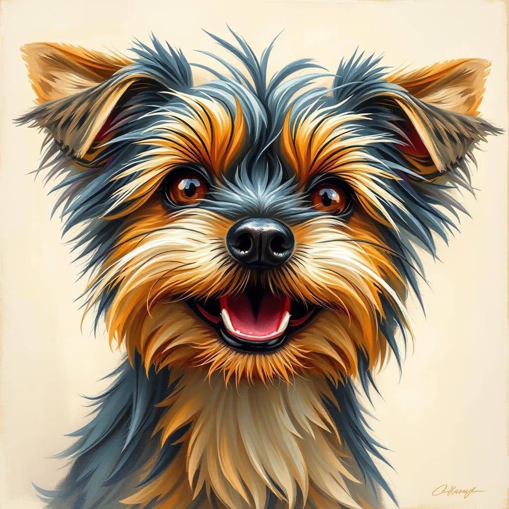 Yorkie Goofy Looking