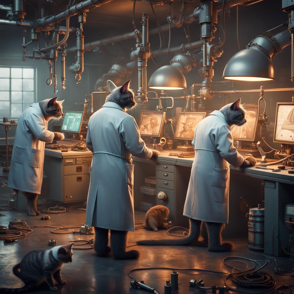 Cats Constructing a Doomsday Device