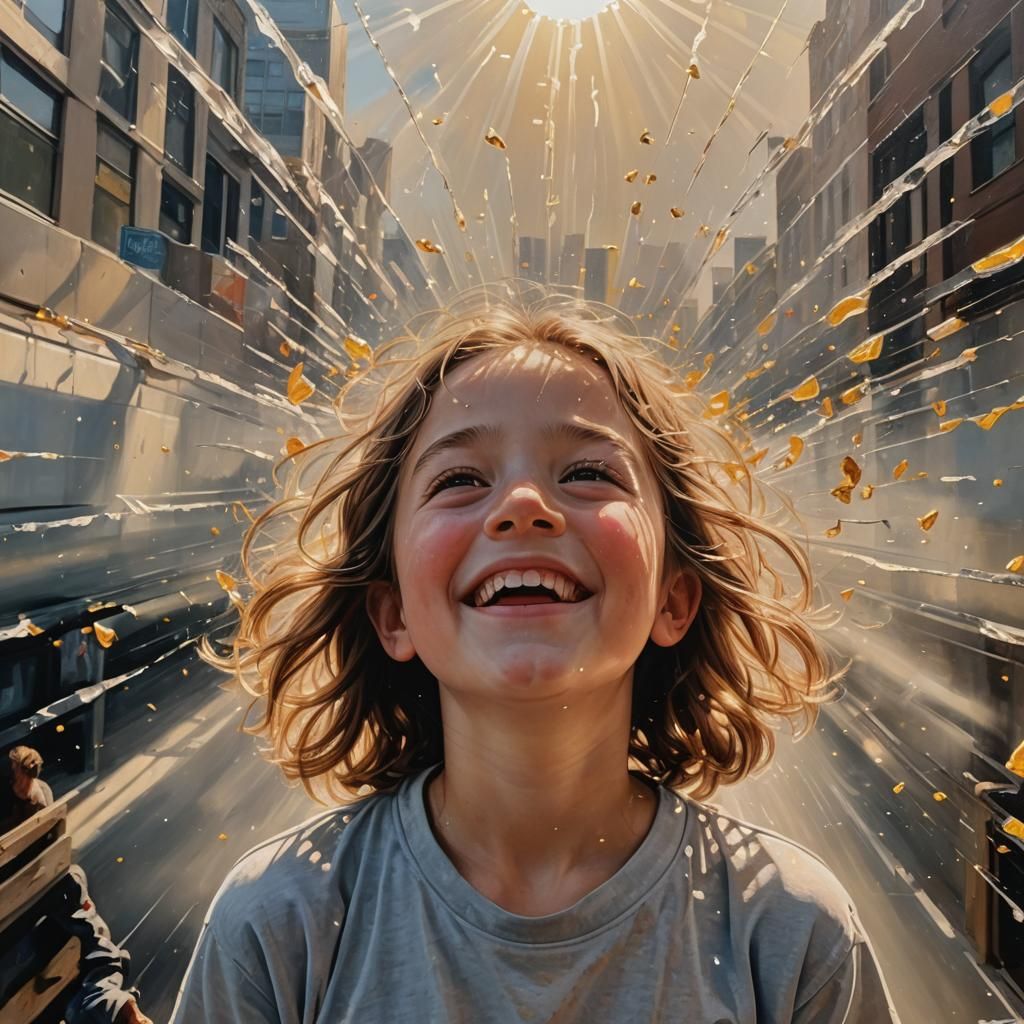 Hyperrealistic Sunshine Rays: Beauty and Awareness