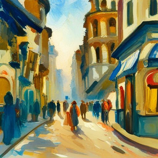 Impressionist Gouache Masterpiece in 8k Resolution