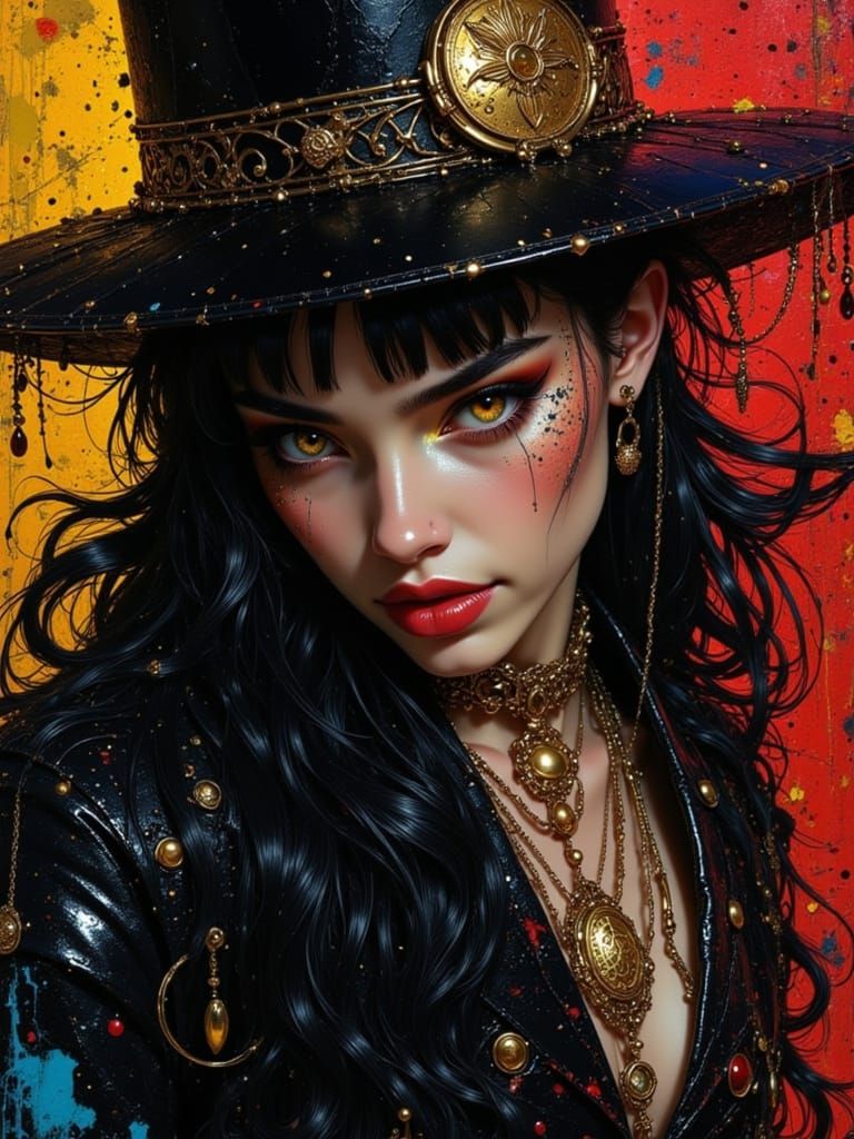 El Topo Meets Roxy Knox in Dynamic Concept Art