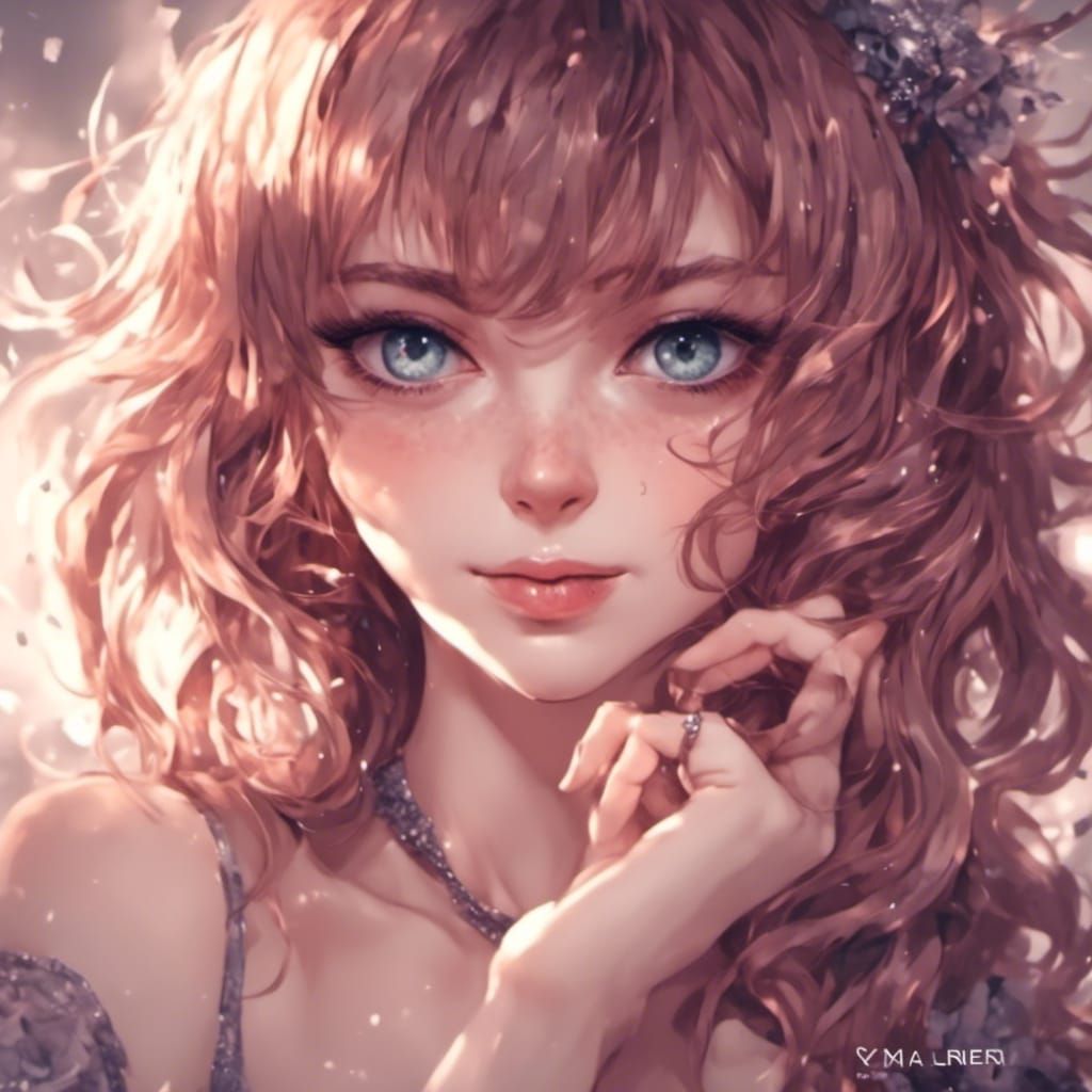 Striking Portrait of a Beautiful Woman