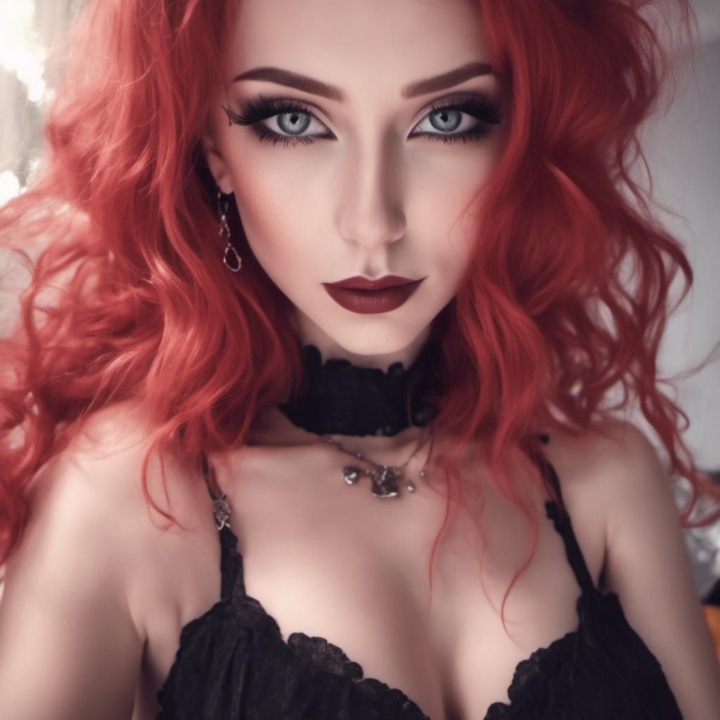 Striking Portrait of a Beautiful Woman