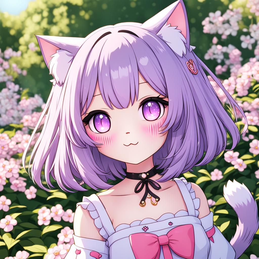 Universally Kawaii Neko Girl in 8K Resolution