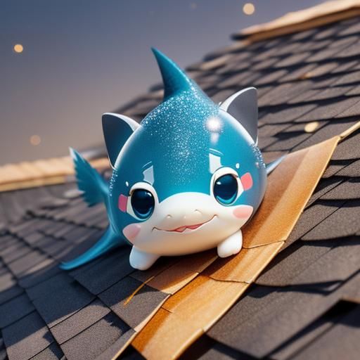 Patching roof with cheese slices