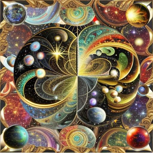 Spinning Black Holes in Crystal Glassware with Galaxies