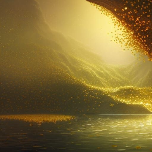 Honeyed Adam's Apple: Detailed Matte Painting