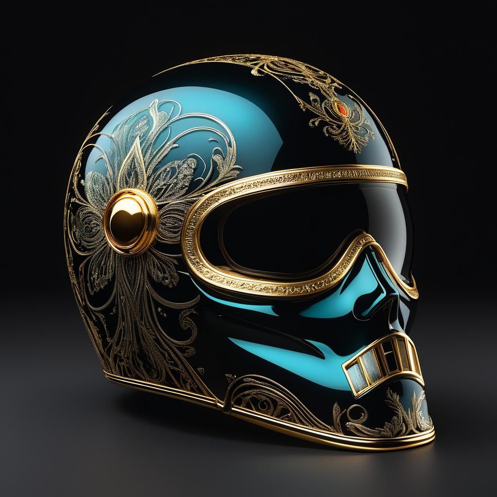 Michael Hussar inspired Helmet