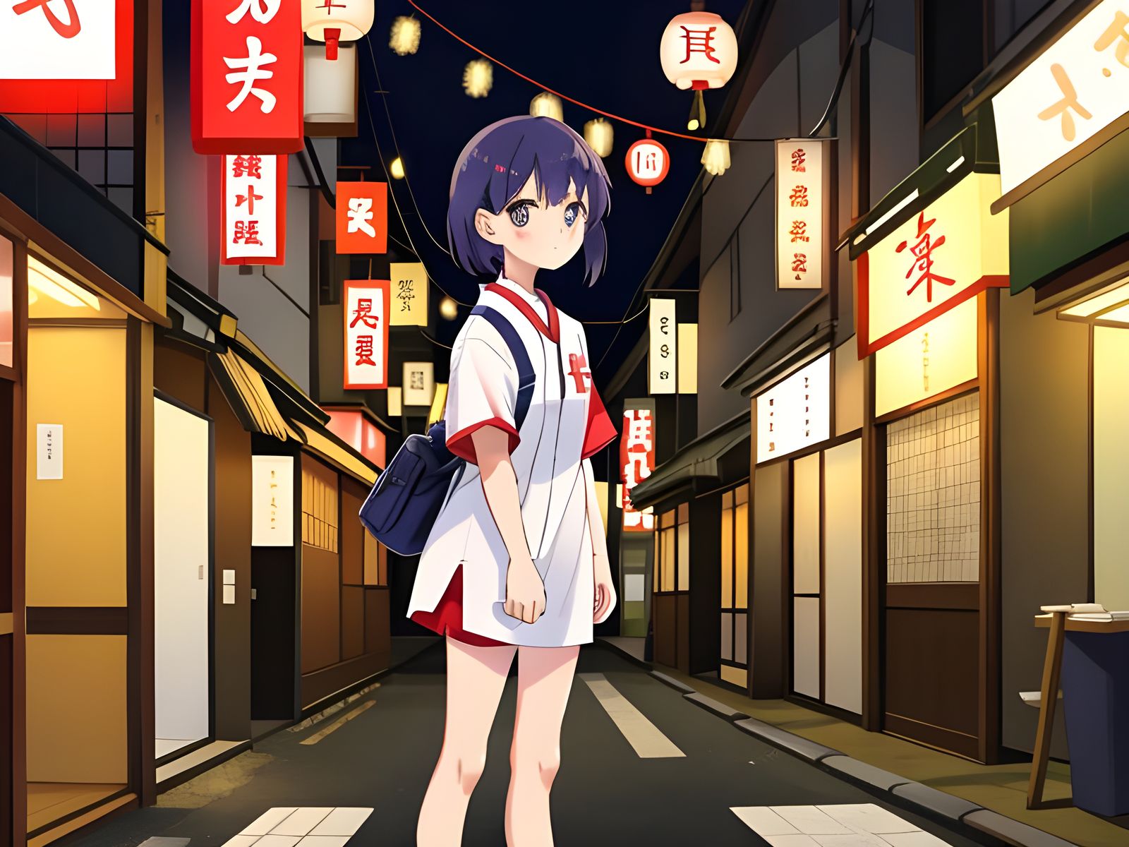 Tokyo Night Nurse: A Seductive Japanese Woman