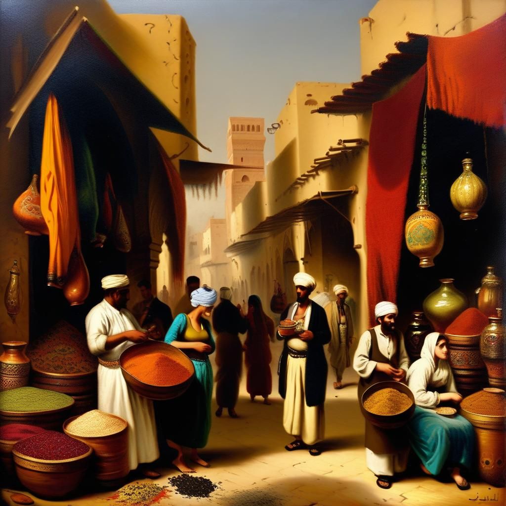 Spices bazaar