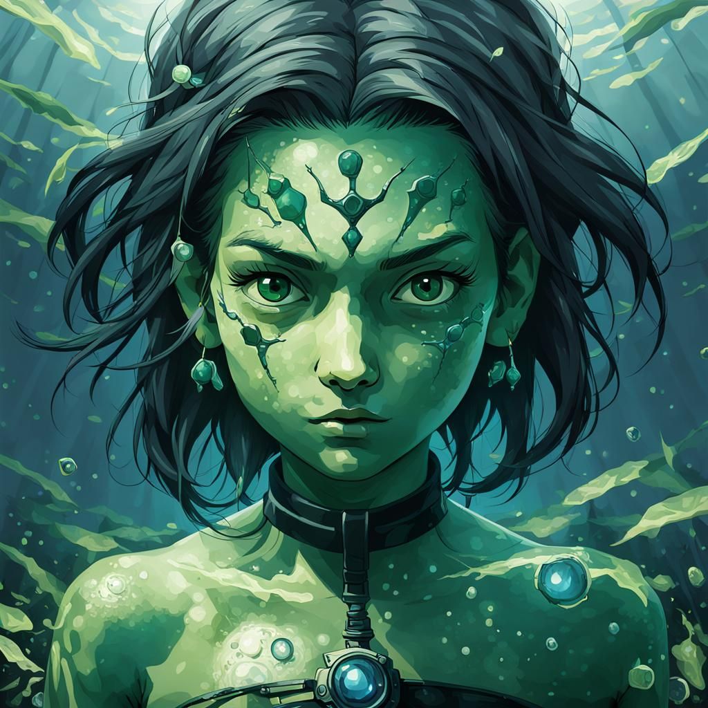 AI Generated Image of the Number One