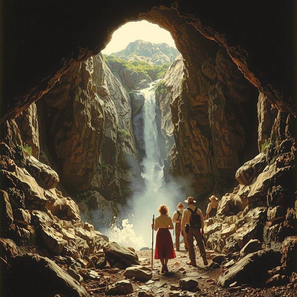 Explorers Emerge into a Subterranean Realm