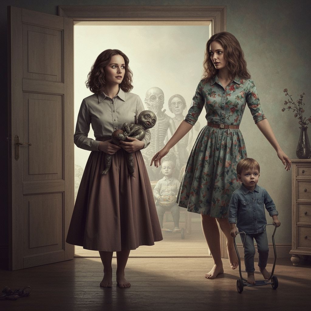 Surreal Homecoming Inspired by Dali and Magritte