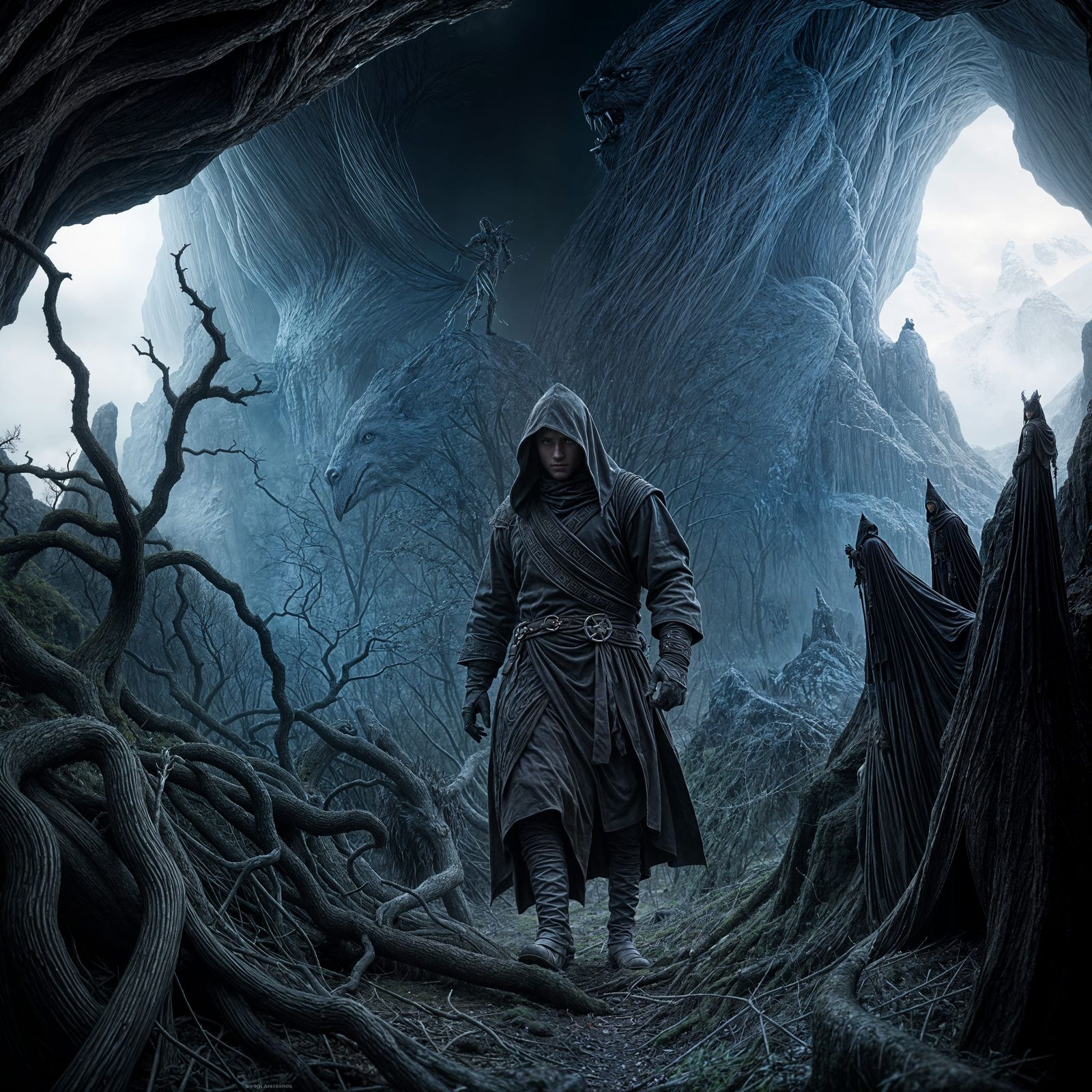 Hooded Svartalf from Nordic Mythology