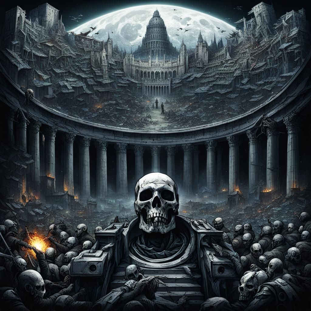 End of Humanity: An AI Generated Image