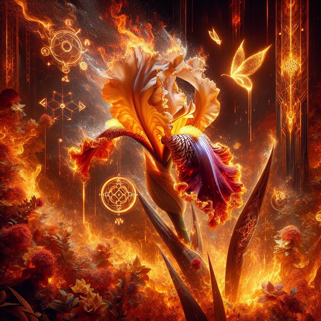 Burning Iris