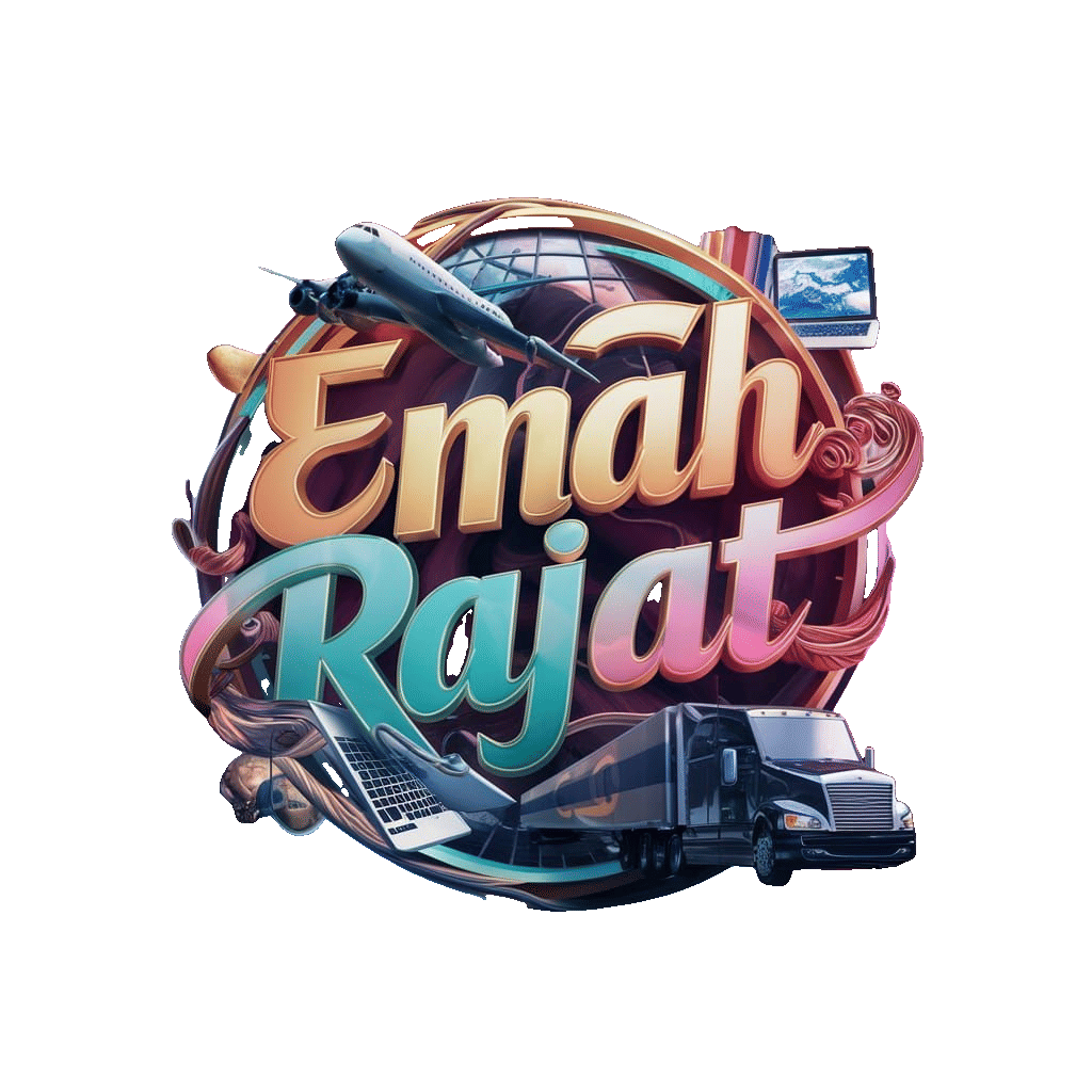 EMAH RAJAT 3D Logo: Travel, Blog, Trucking