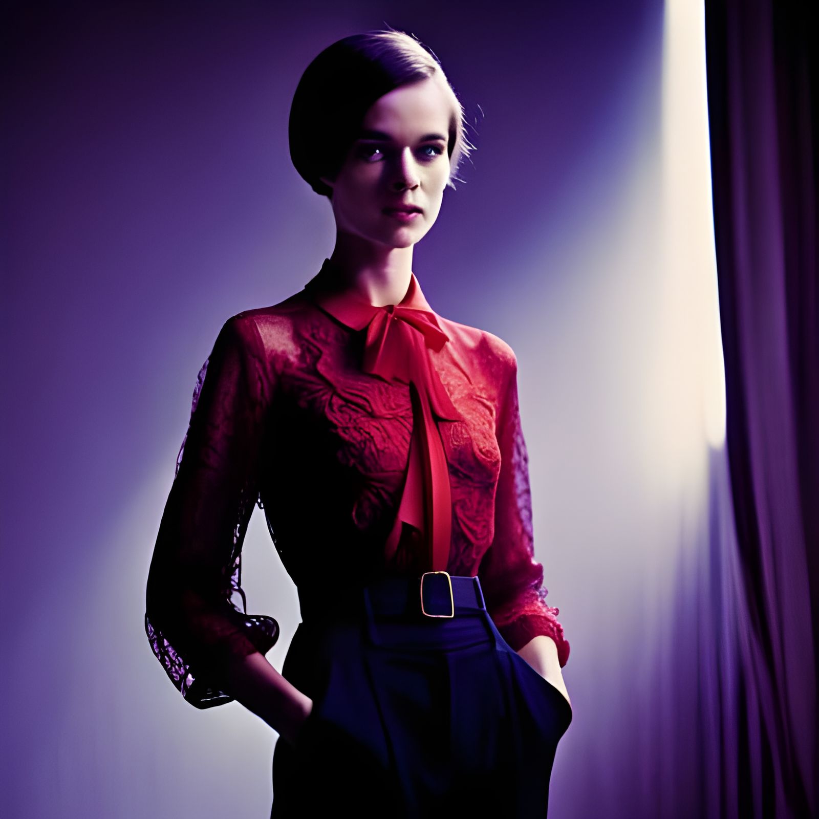 1960s Paris Fashion Show: Elegant Photography