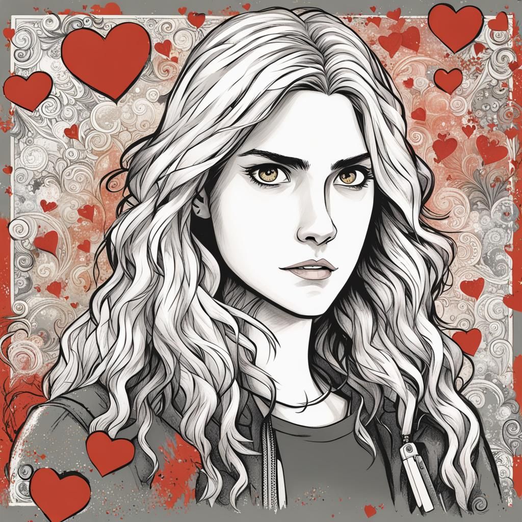 Annabeth Chase Love Bomb Digital Art