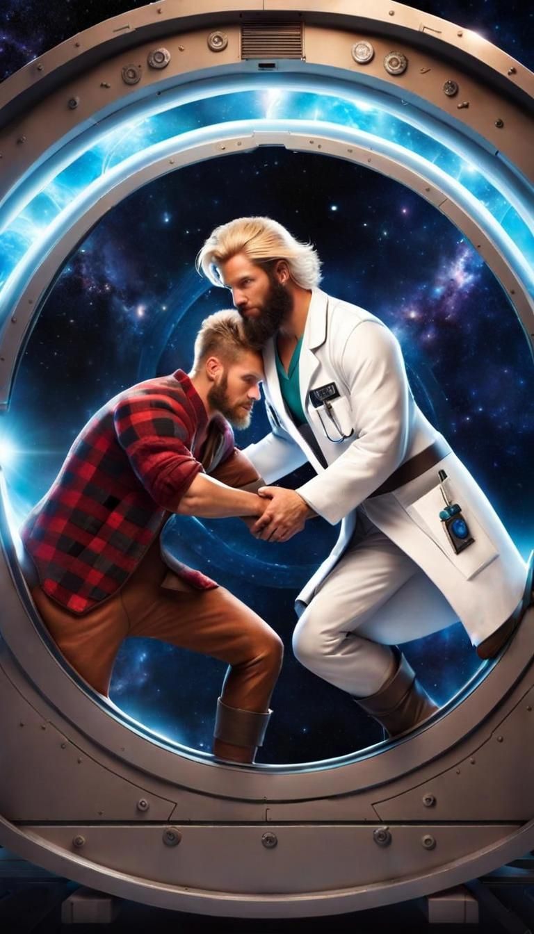 Person in White Lab Coat