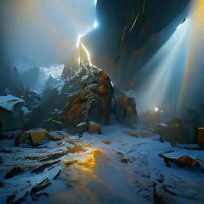 Mountains of Madness: Digital Matte Painting