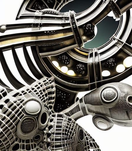 Alien Insectoids: Hyperrealistic Glass Photo