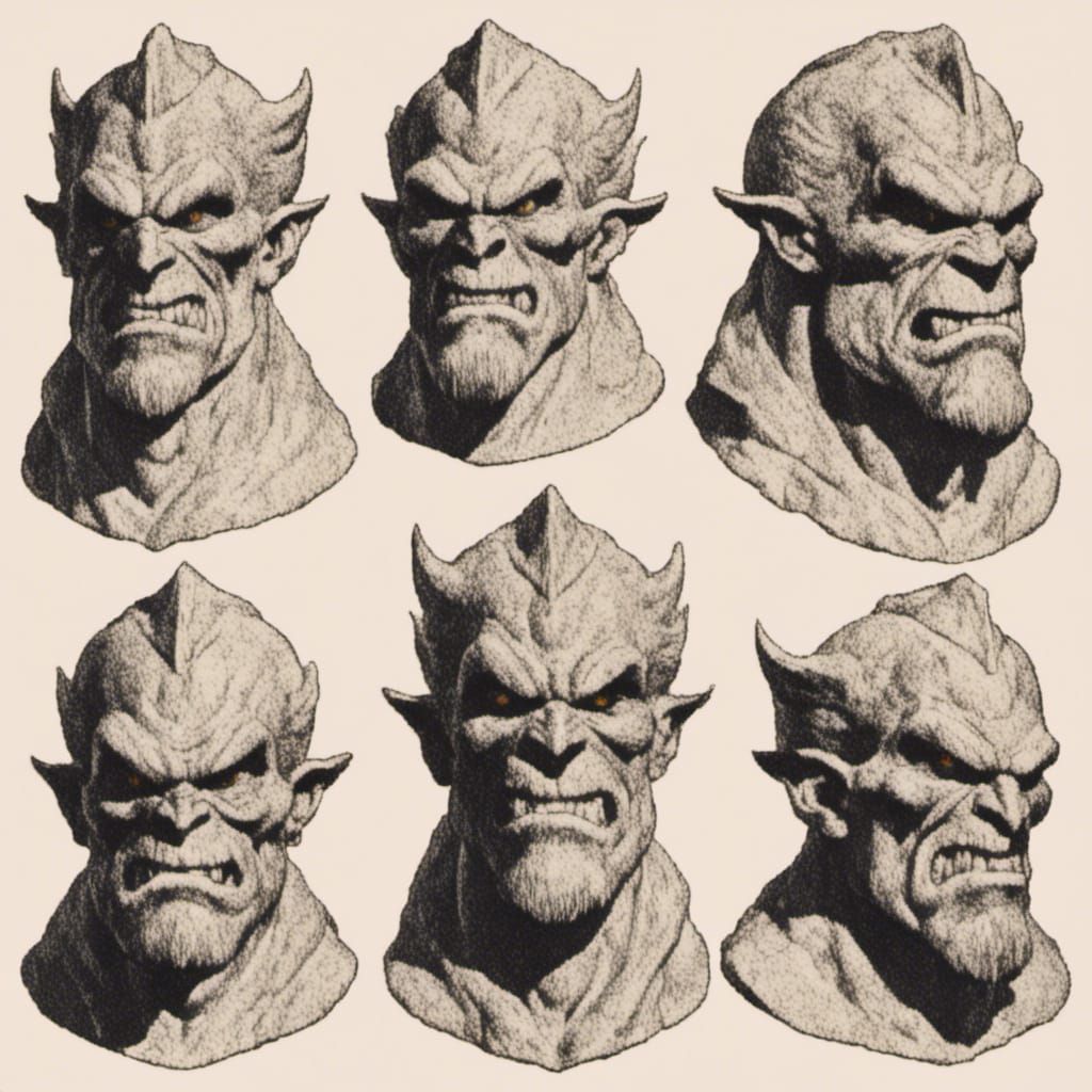Demon Bust Character Sheet