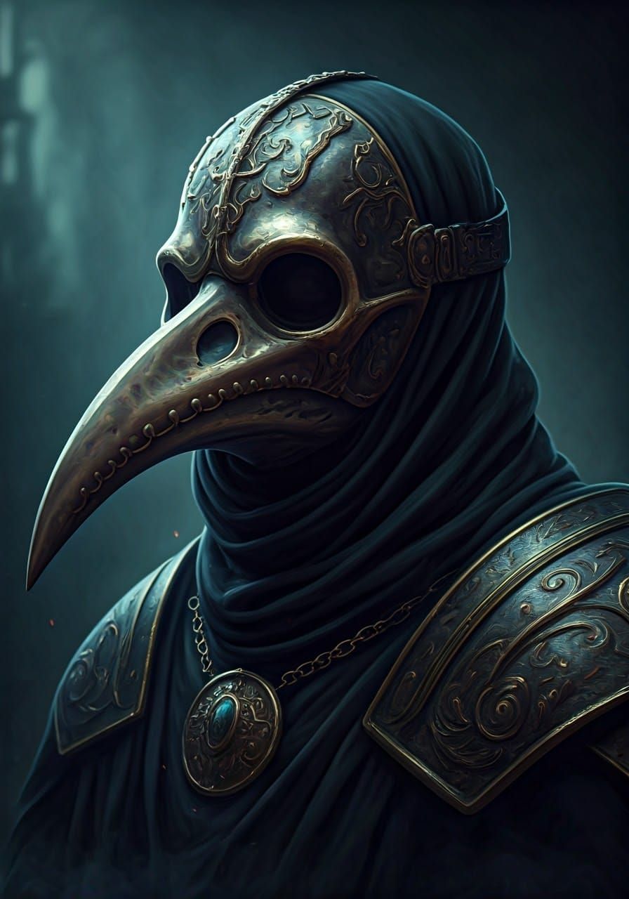 Ethereal Dark Fantasy Lich Unveiled in Hyperdetailed Etching...