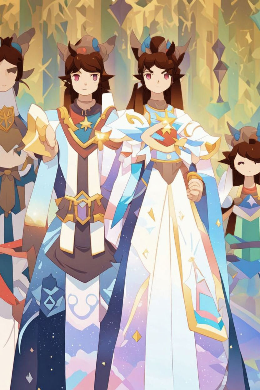 Chibi Link and Zelda: Legend of Zelda