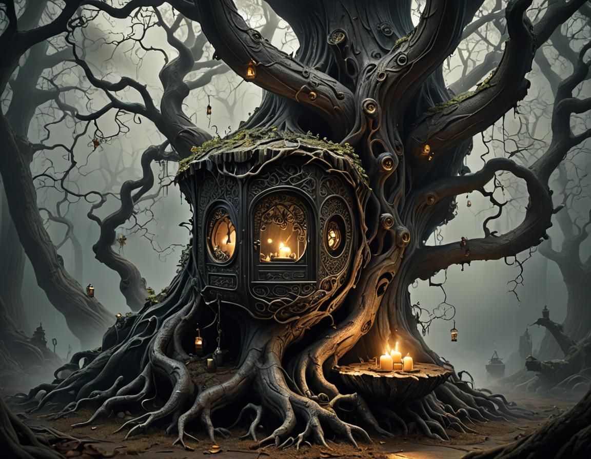 The house of the forest witch.