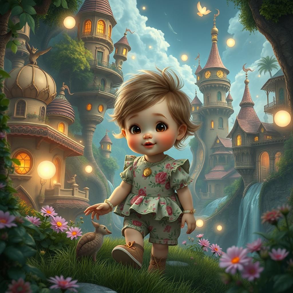 Child Discovers Magical Society in Surreal Hyperreality