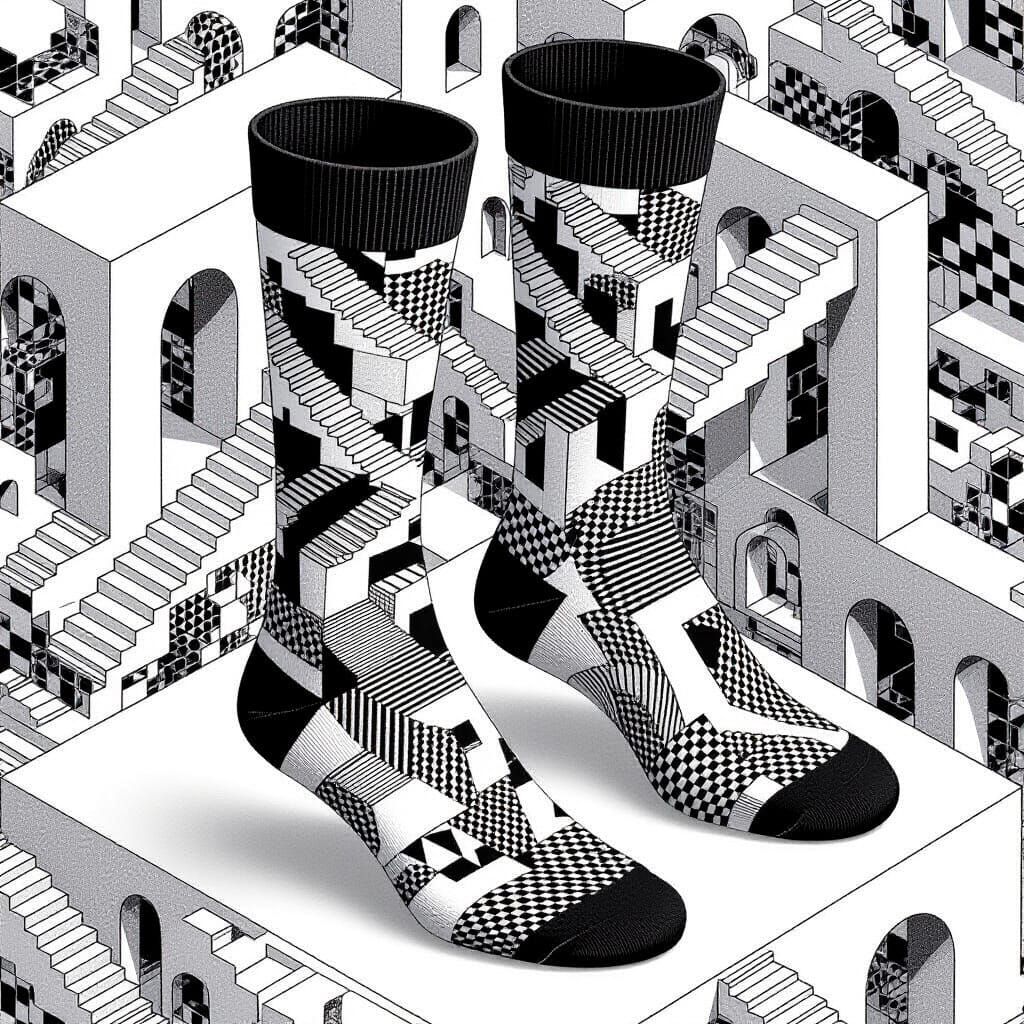 Socktopian Staircase