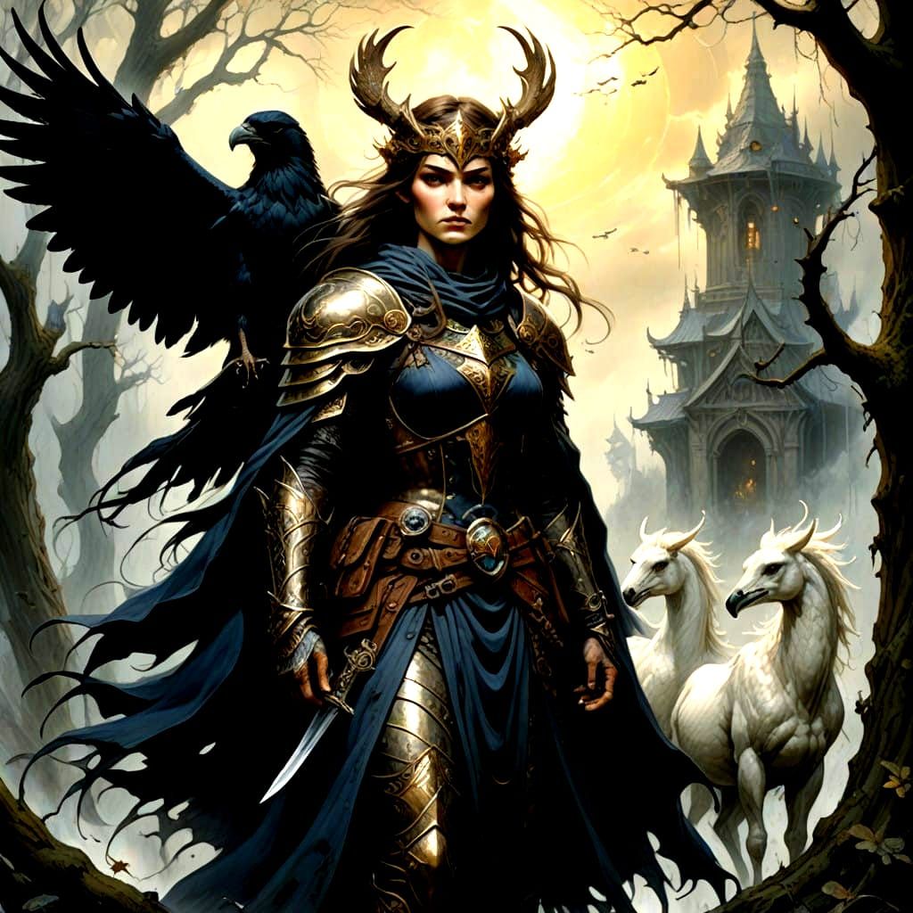 Norse Goddesses of Valhalla: A Valkyrie's Journey