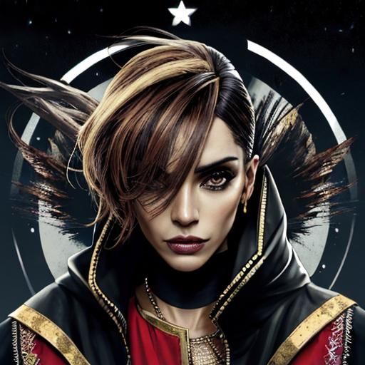 High Contrast Black and White Photographic Negative