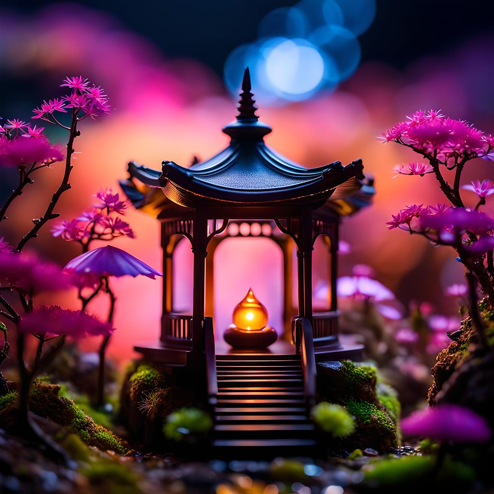 Macro Landscape Diorama by Miki Asai