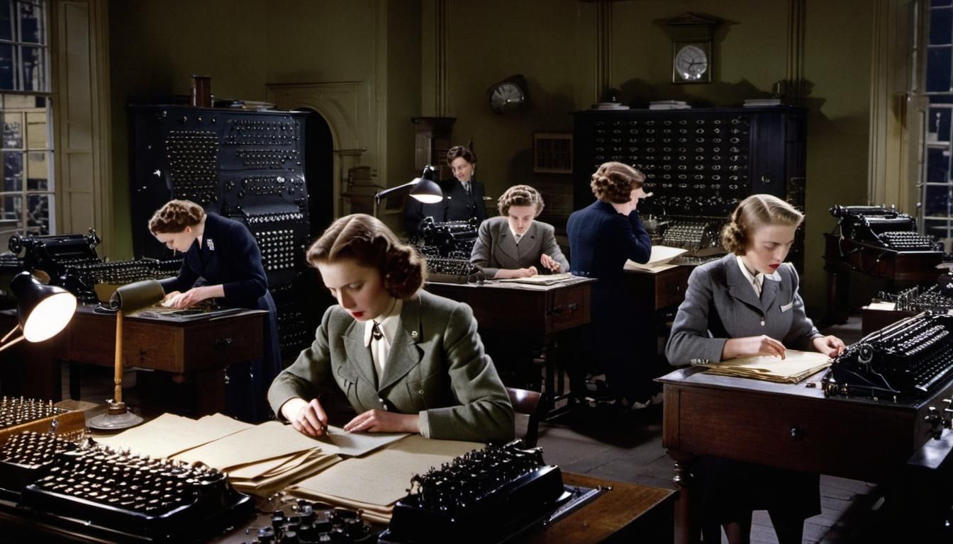 Bletchley Park 1945: Cracking the Enigma Machine