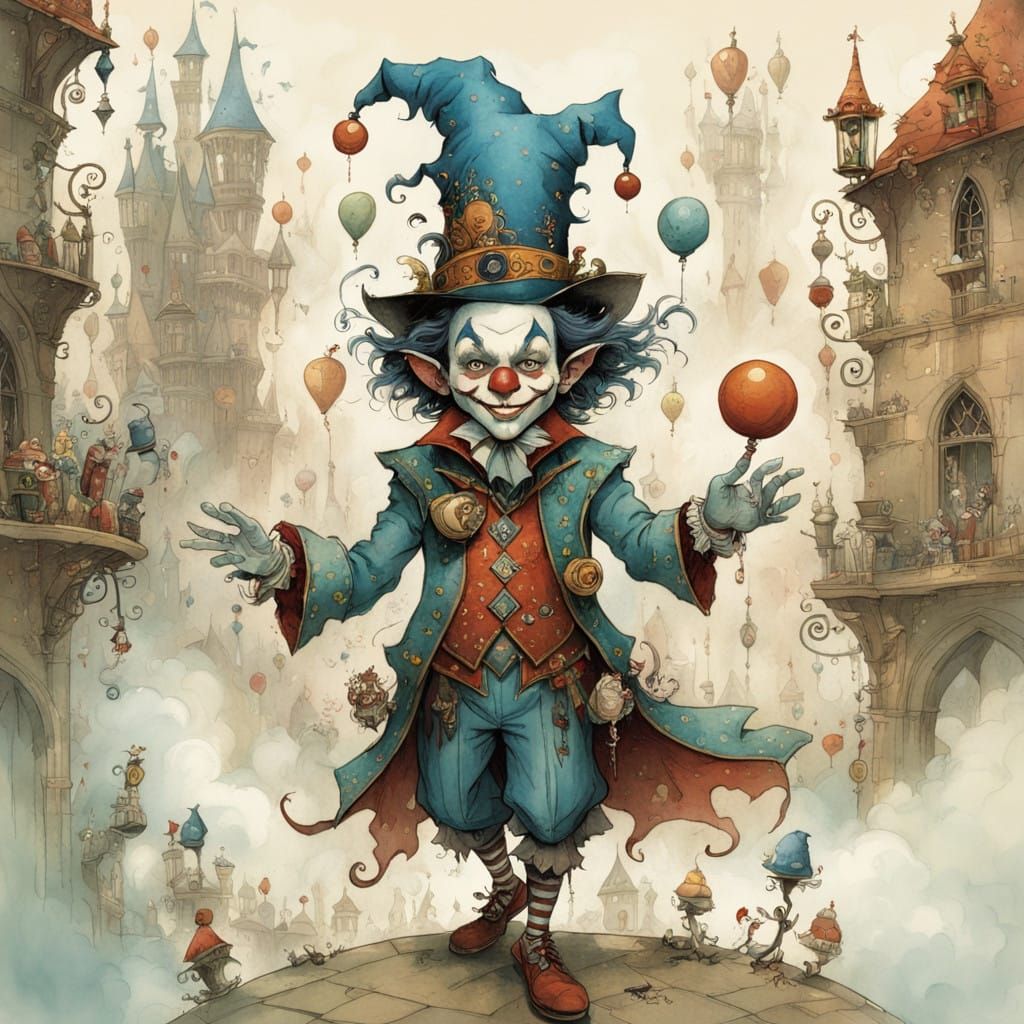 storybook jester