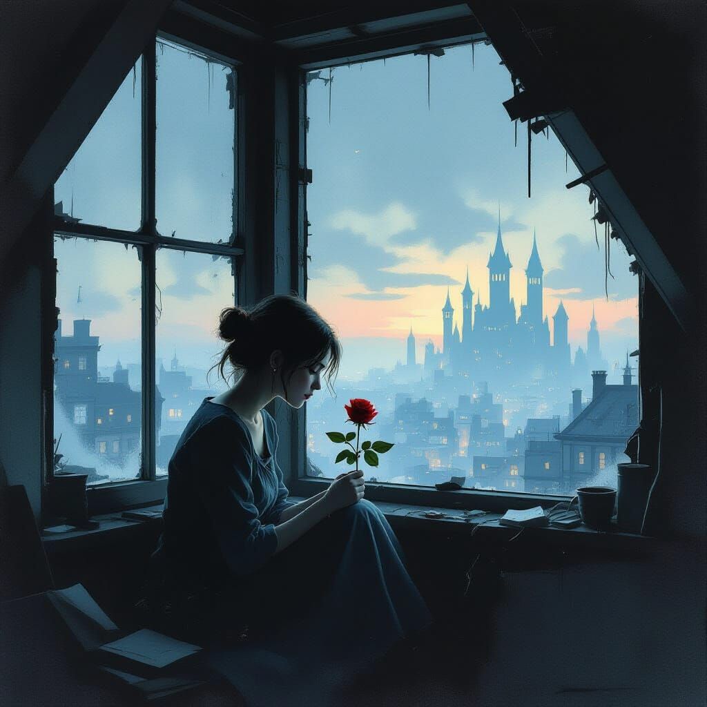 A Rose in the Shadow of Secrets