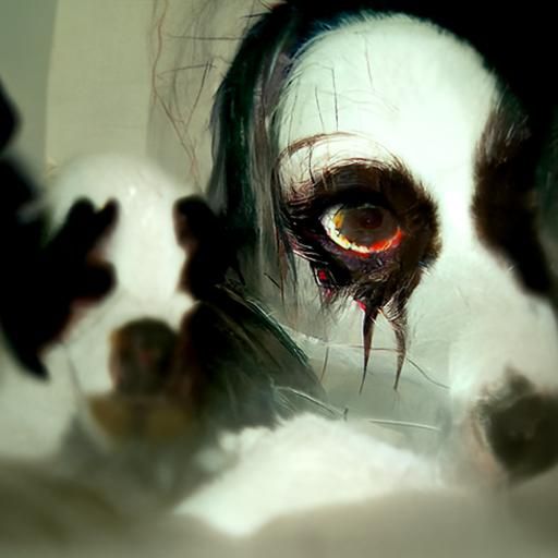 Sinister Doll Brought to Life: A Dark Fantasy