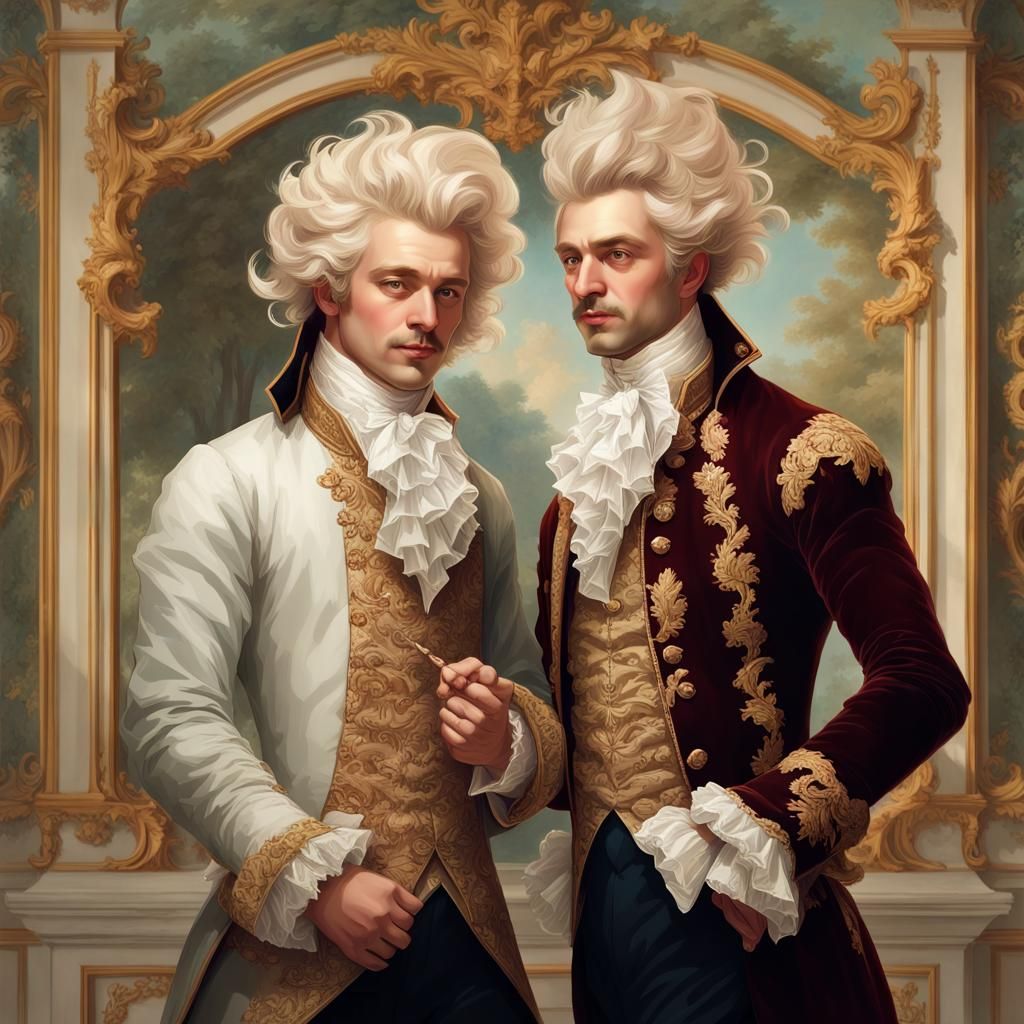 French aristocrats after the party