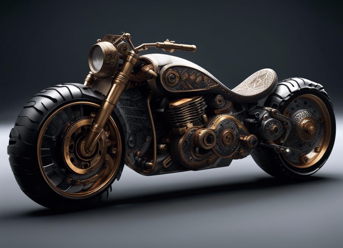 Ornate Steampunk Bike