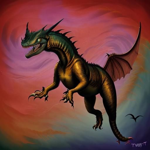 Thestral Tango: Trippy Theatrical Twilight Scene